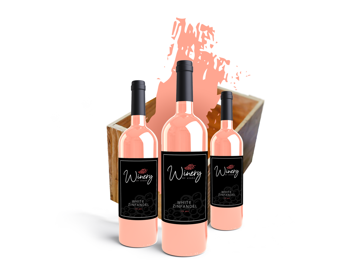 Case of White Zinfandel case-zinfandel